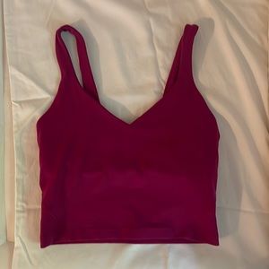 Lululemon Align Tank, Cherry Wine Color